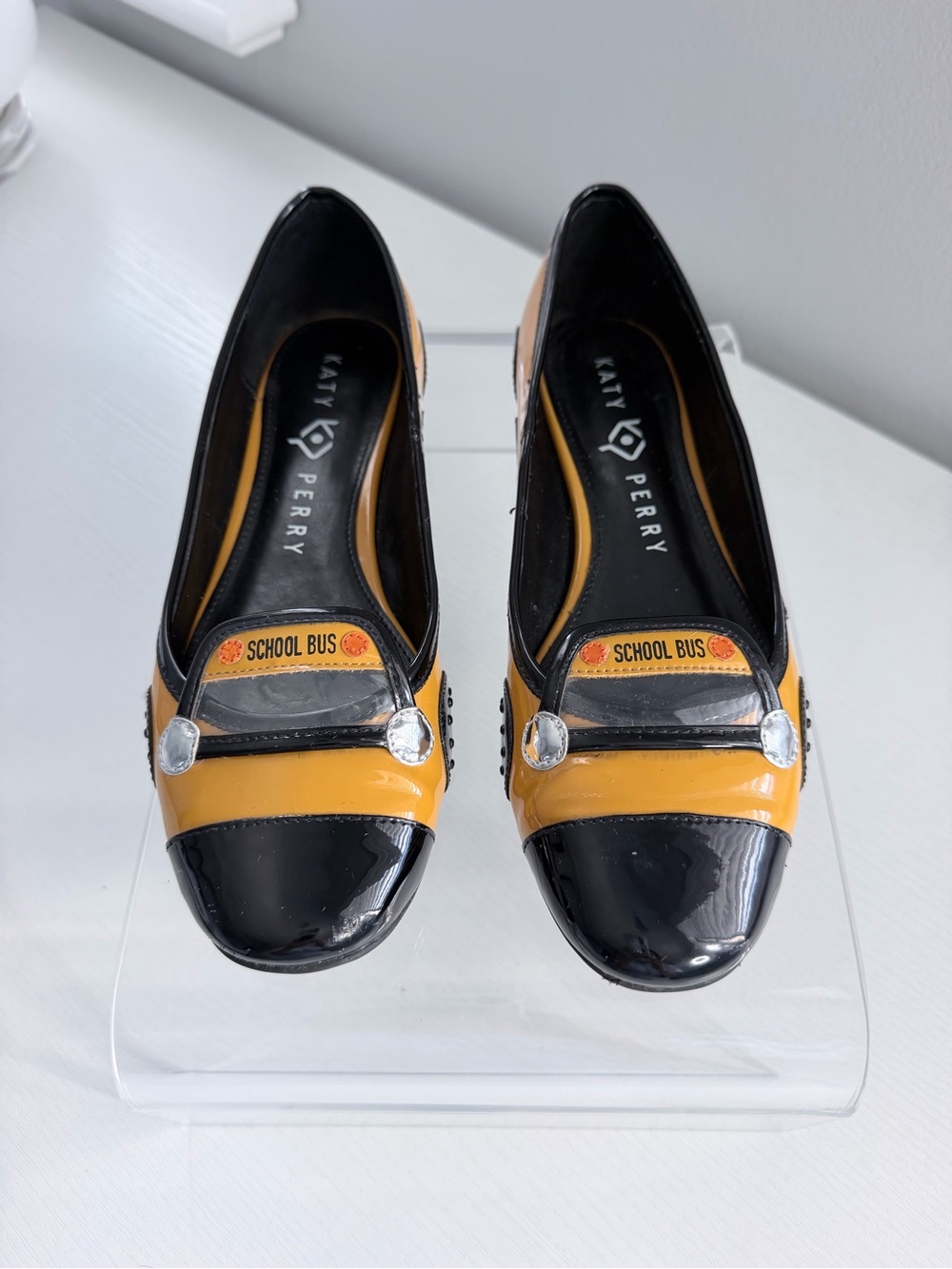 Katy Perry Ballet Flats 6.5 Skool Boy ballet flat, in great condition - Picture 2 of 12